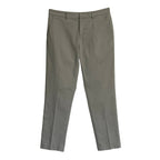 Perry Ellis Pant Men's 33"x30" Slim Fit Chino Stretch Fabric Chiseled Stone