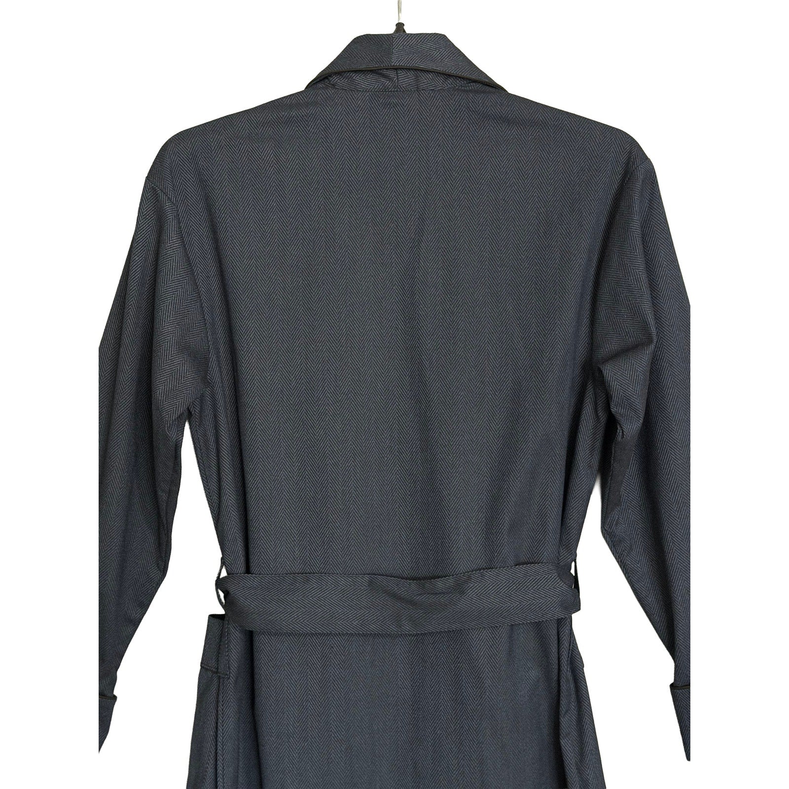 Hart Schaffner Marx Robe Men's Small/Medium Shawl Collar Long Sleeve Blue