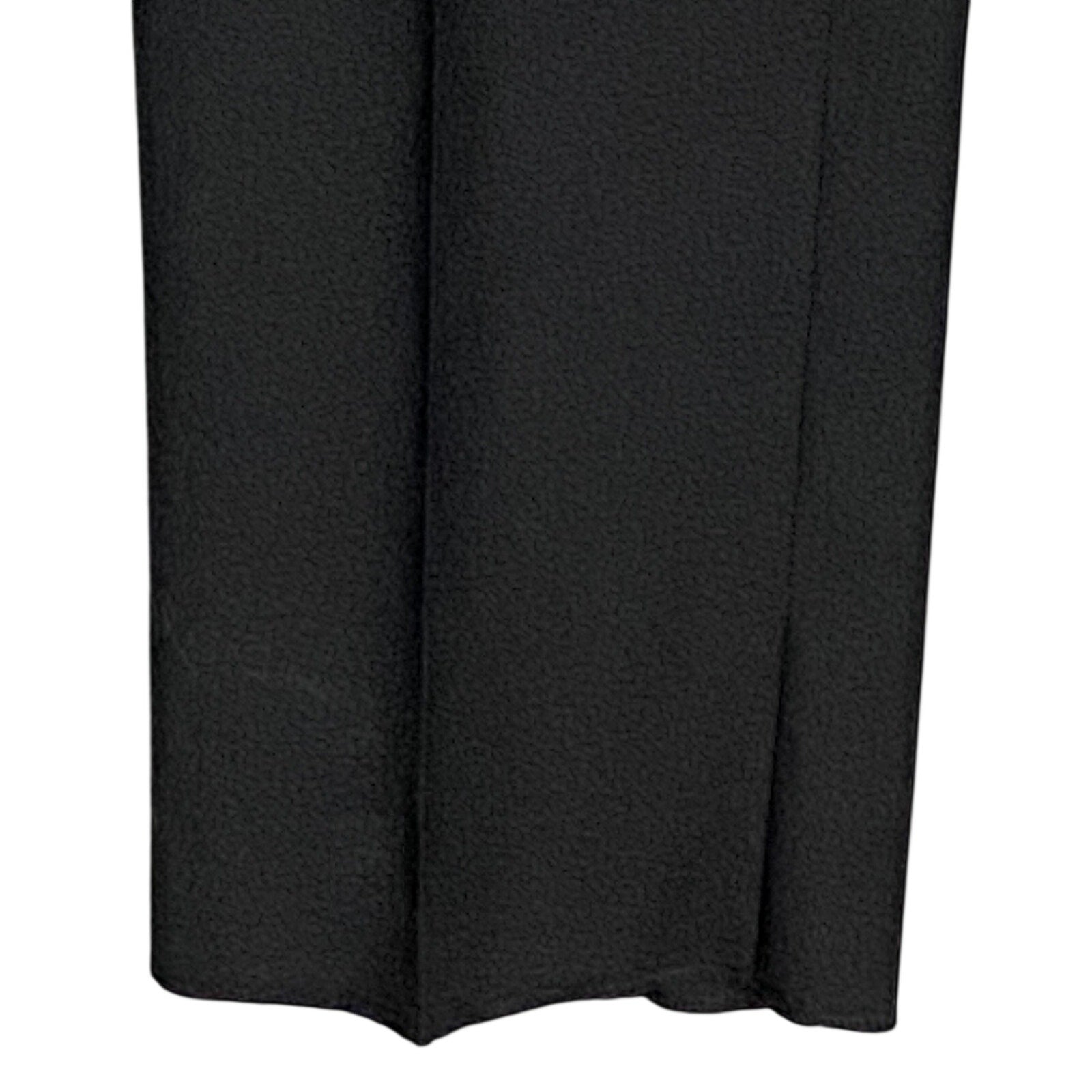 Ted Baker Joey Pants Men's 40R Wool Dress Pant Solid Black Raw Hem