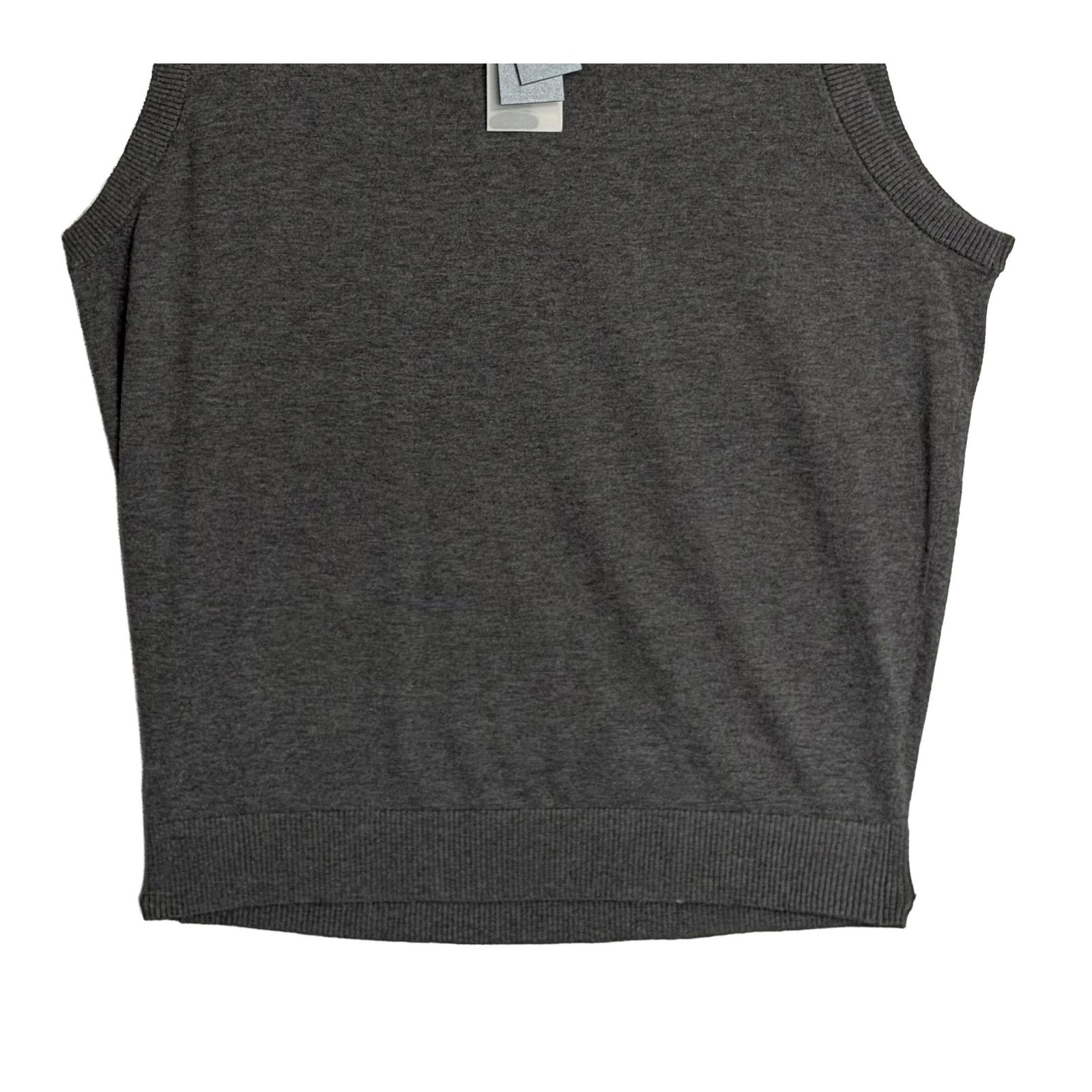 Daniel Cremieux Sweater Vest Men's Large Supima Cotton Cashmere Grey