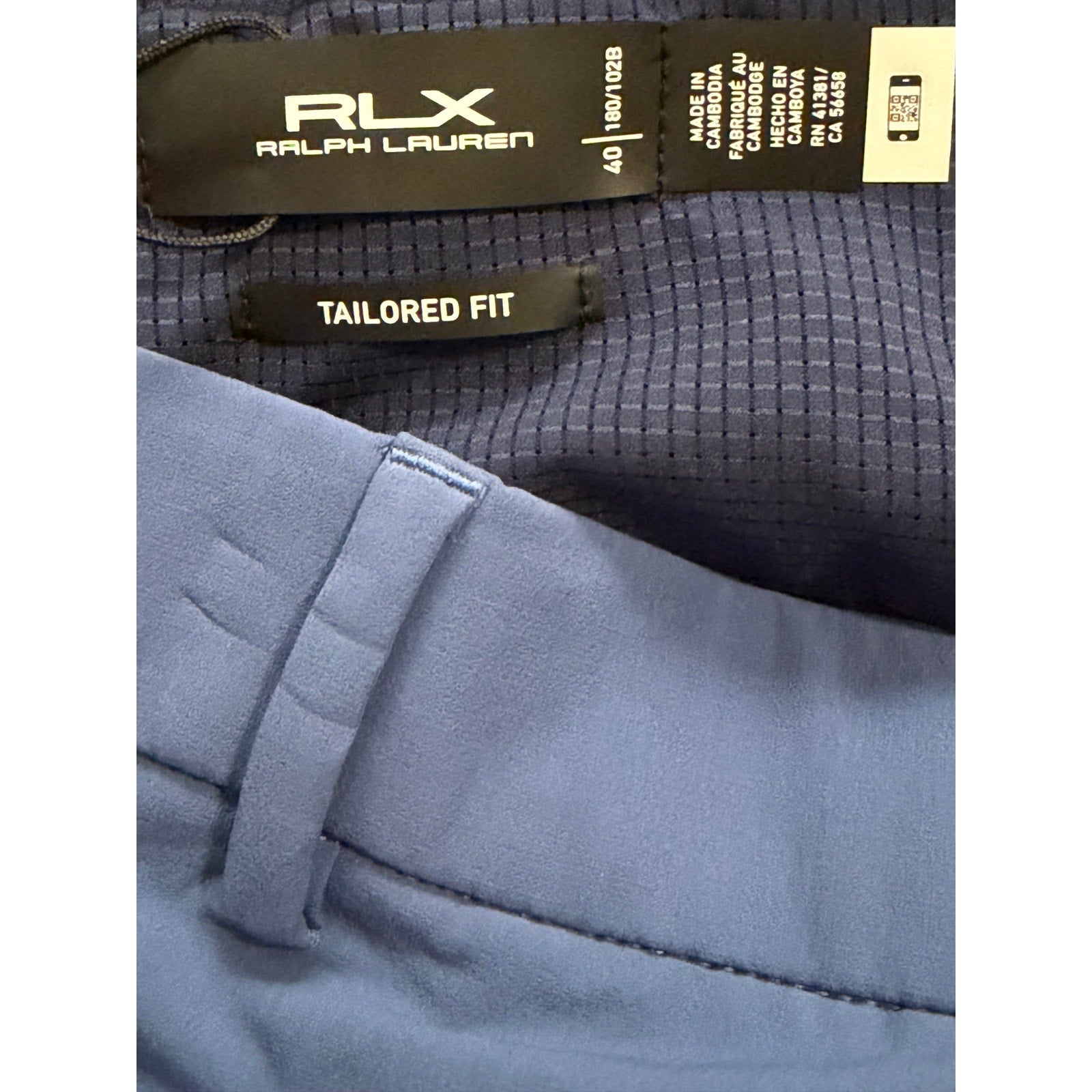 Ralph Lauren RLX Golf Shorts Men's 40W Tailored Fit Performance Old Royal