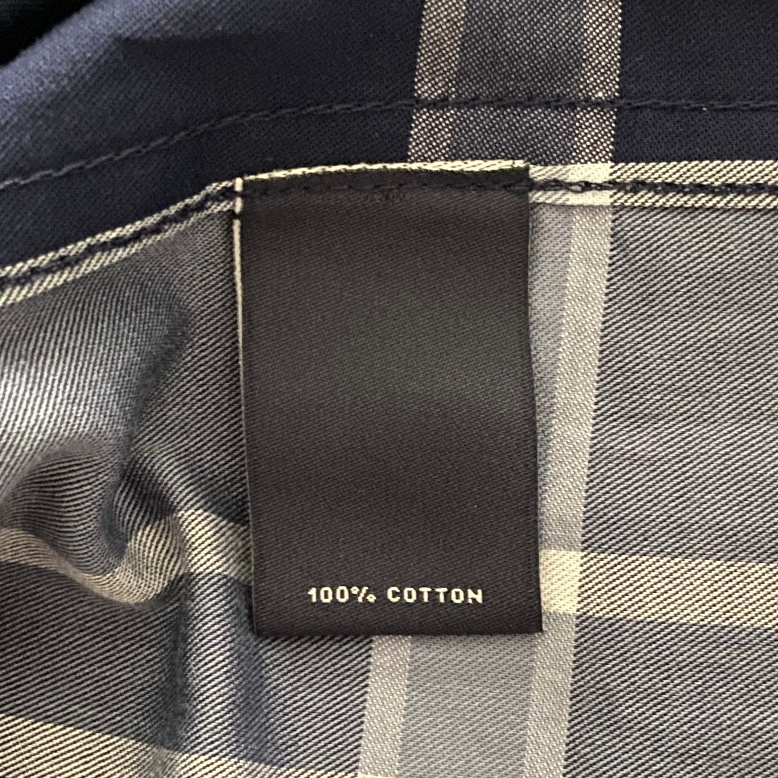 Hart Schaffner Marx Sleepwear Men's Medium Pajama Set Blue Plaid