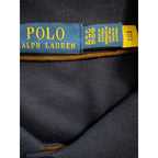 Polo Ralph Lauren Shirt Men's 4XB Long Sleeve Cotton Polo Navy Blue