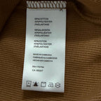 Psycho Bunny Henley T-Shirt Men's Medium Long Sleeve Chest Pocket Toasted Coconut