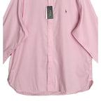 Polo Ralph Lauren Shirt Men's 18 34/35 Dress Shirt Long Slv Button-Down Pink