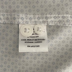 Mizzen+Main Shirt Men's Medium Leeward Classic Fit No Tuck Diamond Mosaic