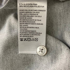 Tommy Bahama Polo Shirt Men's Large Island Zone Pima Cotton Gray Heather