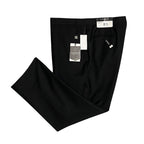 Lauren Ralph Lauren Men's 46x30 Classic Fit Suit Trouser Stretch Solid Black