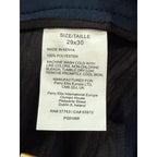 Perry Ellis Portfolio Pants Men's 29"x30" Dress Pants Modern Fit Dark Blue