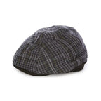 Daniel Cremieux Blue Label Plaid Driver Hat Grey Plaid Small/Medium