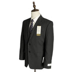 Haggar Suit Jacket Men's 46R Classic Fit Premium Stretch Charcoal