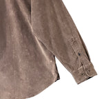 Tommy Bahama Corduroy Shirt Men's XXL Coastline Cord Sun Fade Brownstone