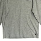 Polo Ralph Lauren Sleepwear Men's XXL Crew Neck Long Sleeve Knit Shirt Grey