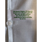 Criquet Polo Shirt Men's Large Short Sleeve Stretch Green White Sunburst NEW
