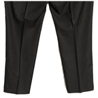 Perry Ellis Dress Pants Men's 36x29 Slim Fit Single Pleat Easy Care Black