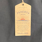 Faherty Shorts Men's XL Essential Drawstring Short Stretch Dark Green