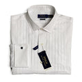 Polo Ralph Lauren Shirt Men's Large 16.5 32/33 Tuxedo Shirt Stretch White