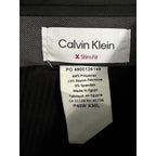 Calvin Klein Dress Pant Men's 40"x30" Slim Fit Flat Front Stretch Blue