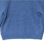 BDG Urban Outfitters Crew Neck Sweater Men's XL Fuzzy Long Sleeve Blue