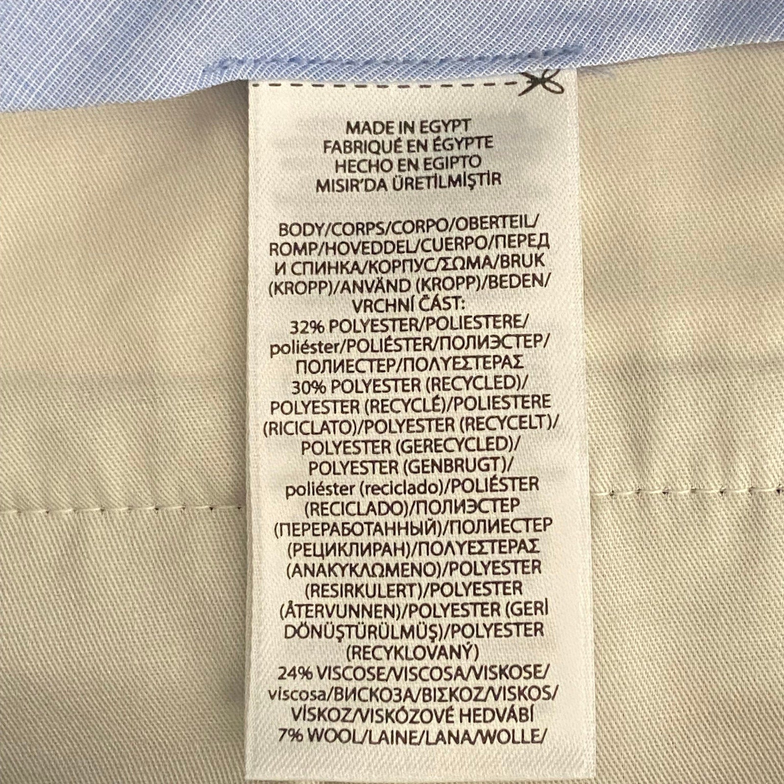 Polo Ralph Lauren Pants Men's 38"x34" Dress Pants Twill Wool Blend Navy Blue NEW