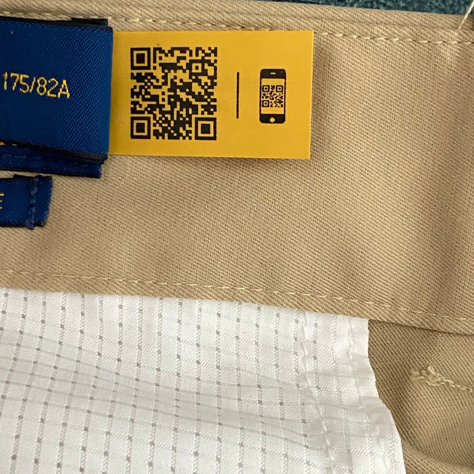 Ralph Lauren Performance Pants Men's 32x32 Tailored Fit Stretch Fabric Khaki