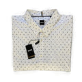 Boss Shirt Men's 4XL Big & Tall Roan Short Sleeve Shirt Stretch White/Blue