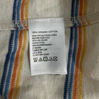 Tommy Bahama Henley Men's XL Short Sleeve "Soleil Stripe Henley" Coconut