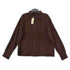BDG Flannel Shirt Men's XL Long Sleeve Button Up Red Black Gingham