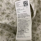 Boss Shirt Men's 3XL Big & Tall Short Slv Stretch Linen Shirt Green Floral