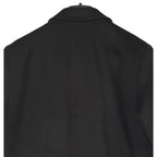 Michael Kors Hanover Overcoat Men's 38 Regular Slim Fit Wool Blend Black