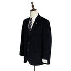Nautica Sport Coat Men's 44 Regular Brielle Corduroy Dark Blue