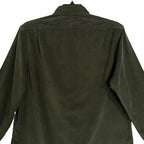 Polo Ralph Lauren Shirt Men's Large Corduroy Classic Fit Long Sleeve Olive