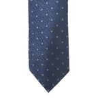 Michael Kors Necktie 3" Aqua Grand Neat Diamond Standard Length Silk Blend