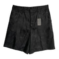 Armani Exchange Shorts Men's 36W Black Camo Lyocell Shorts 9" Inseam