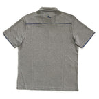 Tommy Bahama Tailgater Polo Shirt Men's Small Island Zone Pima Cotton Gray