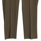 Nautica Men's Suit 40L 36W 2-Piece Suit Modern Fit Gaff Active Stretch Olive