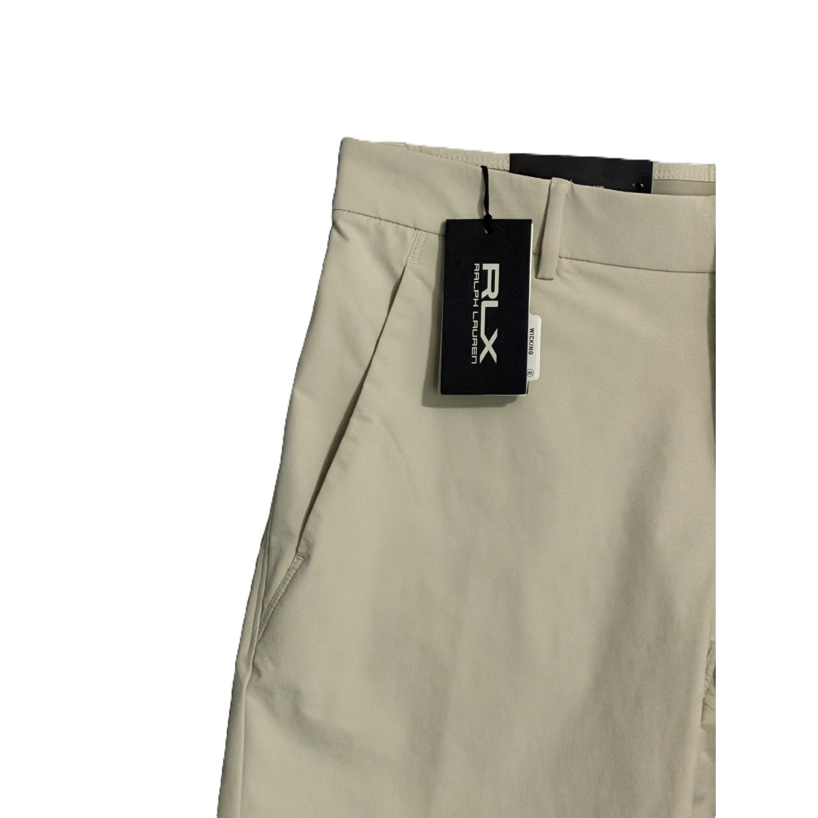 Ralph Lauren RLX Golf Shorts Men's 30W Tailored Fit Performance Basic Sand