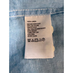Tommy Bahama Linen Shirt Men's 4XLT Long Sleeve Paradise Breezer Blue