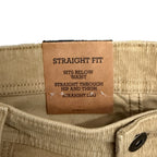 Daniel Cremieux Corduroy Pants Men's 36"x36" Straight Fit Stretch Wheat