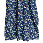 Polo Ralph Lauren Sleepwear Men's Cotton Robe Small/Medium Blue Tropical