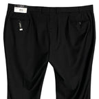 Lauren Ralph Lauren Men's 46x30 Classic Fit Suit Trouser Stretch Solid Black