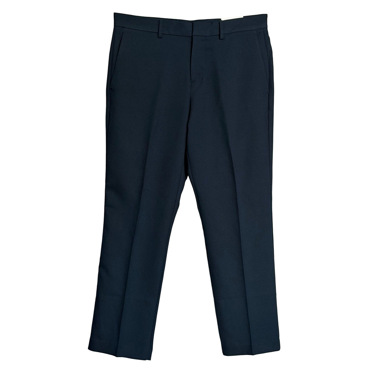 Perry Ellis Portfolio Pant Men's 32"x30" Modern Fit Flat Front Total Eclipse