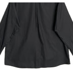 Roundtree & Yorke Dress Shirt Men's 20 36/37 Tall Slim Cotton Twill Black