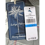 Tommy Bahama Shirt Men's XL Canyon Beach Flannel Smoke Grey Plaid