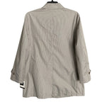 Lauren Ralph Lauren Raincoat Men's 40 Regular Cream Brown Houndstooth