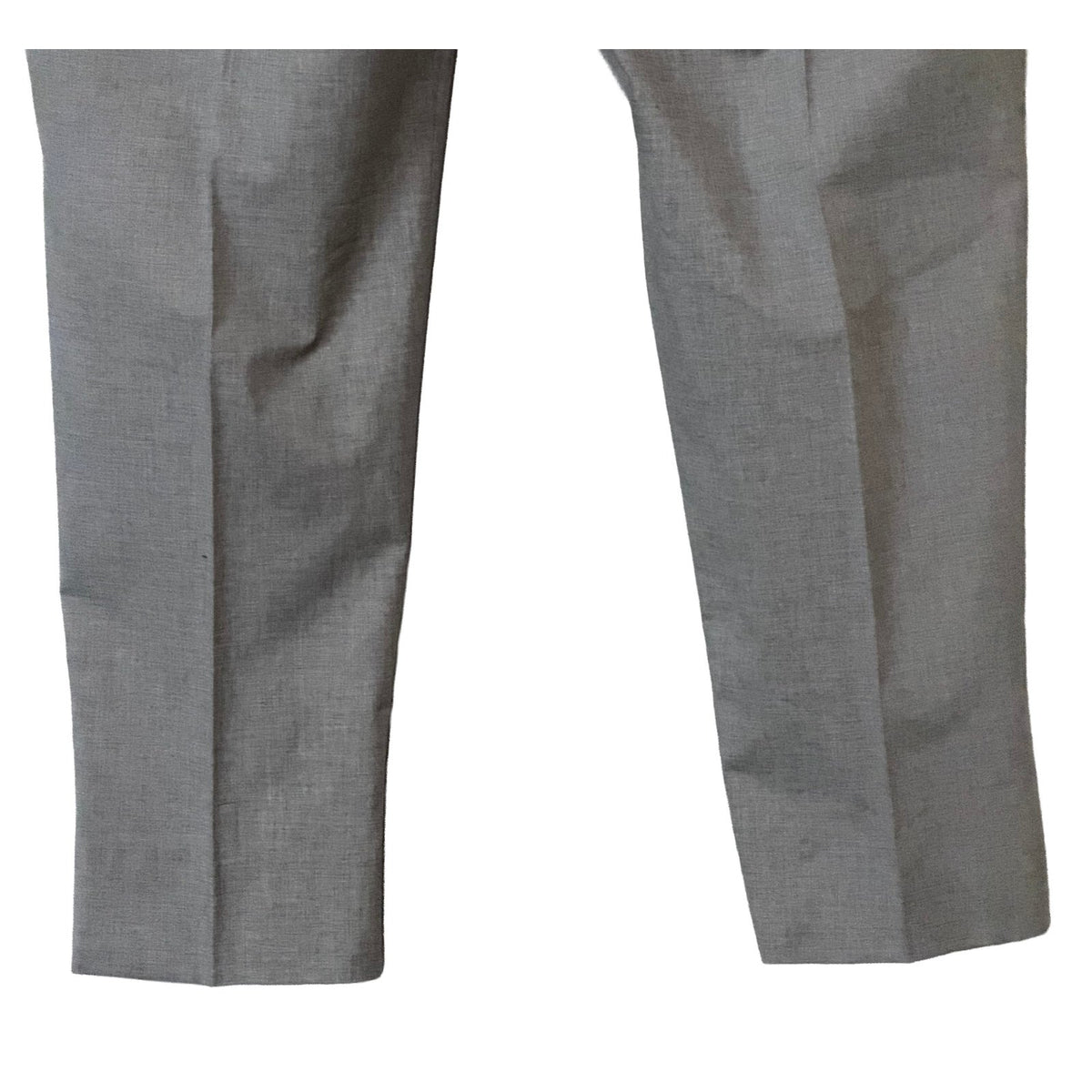 Hart Schaffner Marx Pant Men's 42"x30" Dress Pant Platinum New York Fit Gray