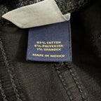 Daniel Cremieux Corduroy Pants Men's 36"x34" Straight Fit Stretch Black