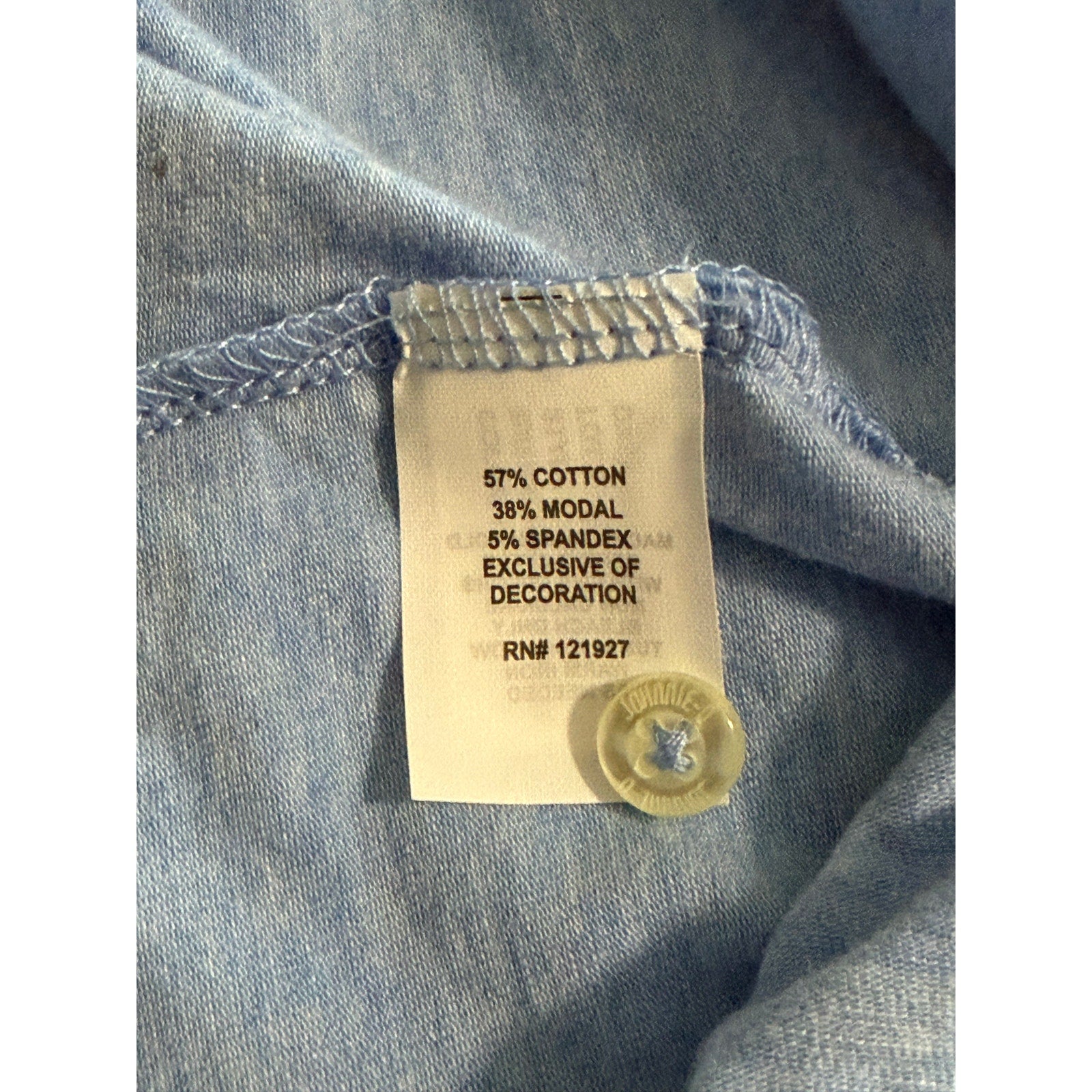 Johnnie-O Polo Shirt Men's XXL Short Sleeve Stretch Fabric Blue Heather