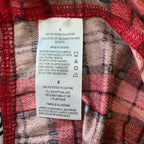 Nautica Sleep Pant Men's Large RestLuxe Elastic Waist Pockets Red/Black Check