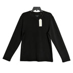 Daniel Buchler T-Shirt Men's Small Crew Neck Long Sleeve Stretch Solid Black